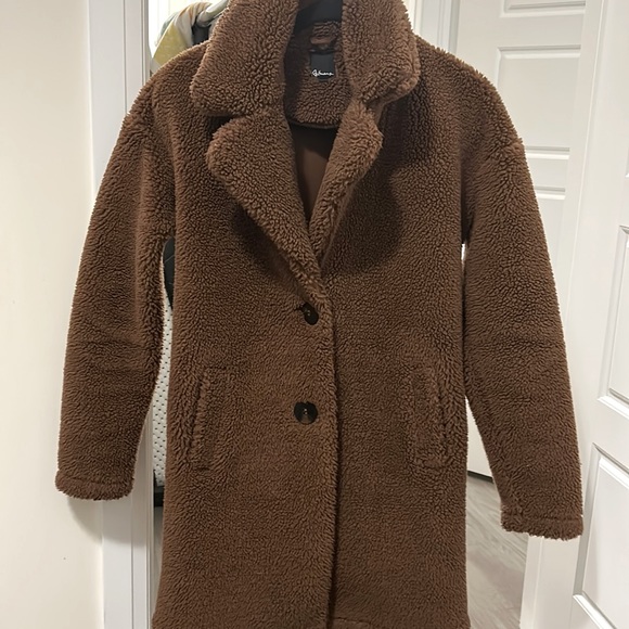 Like new: Woman’s Winter Teddy Jacket fits like a SM/MED - Picture 1 of 2